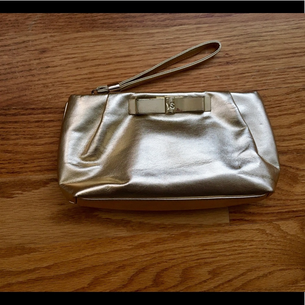 NEW Victoria’s Secret Gold Wristlet